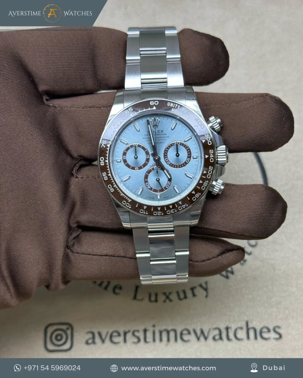 Instagram post from averstimewatches. This post is in position 0.
