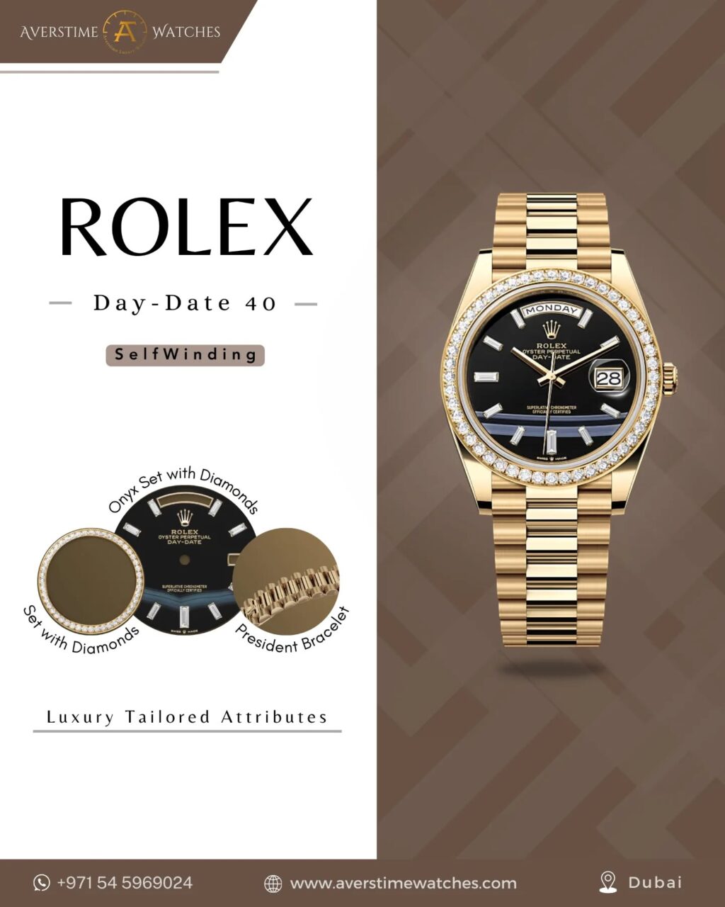 Instagram post from averstimewatches. This post is in position 3.